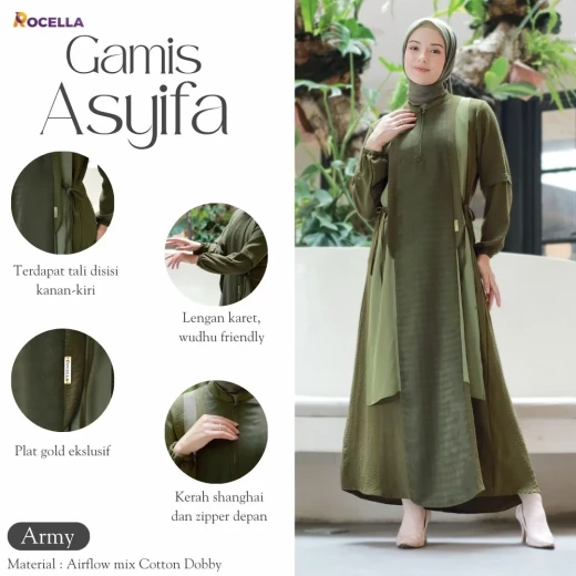 Rocella Gamis Asyifa Army