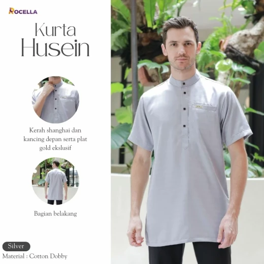 Rocella Kurta Husein Silver