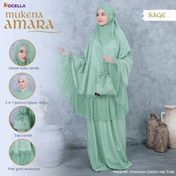 Rocella Mukena Amara Sage