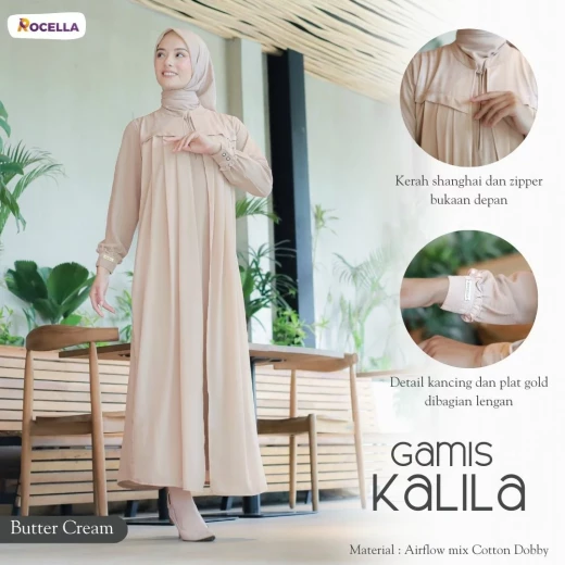 Rocella Gamis Kalila Butter Cream