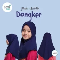 Jilbab Anak - Dongker